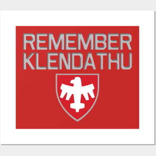 Starship Troopers Remember Klendathu Posters and Art